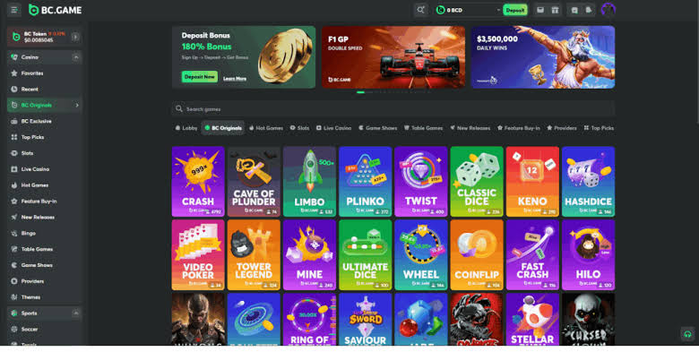 Join the Exciting BC.Game Online Casino Today